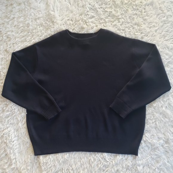 SOLD Filson Mens Pullover Sweater XXL Vtg Crew Neck Navy Virgin Wool USA Heavy - Picture 7 of 8